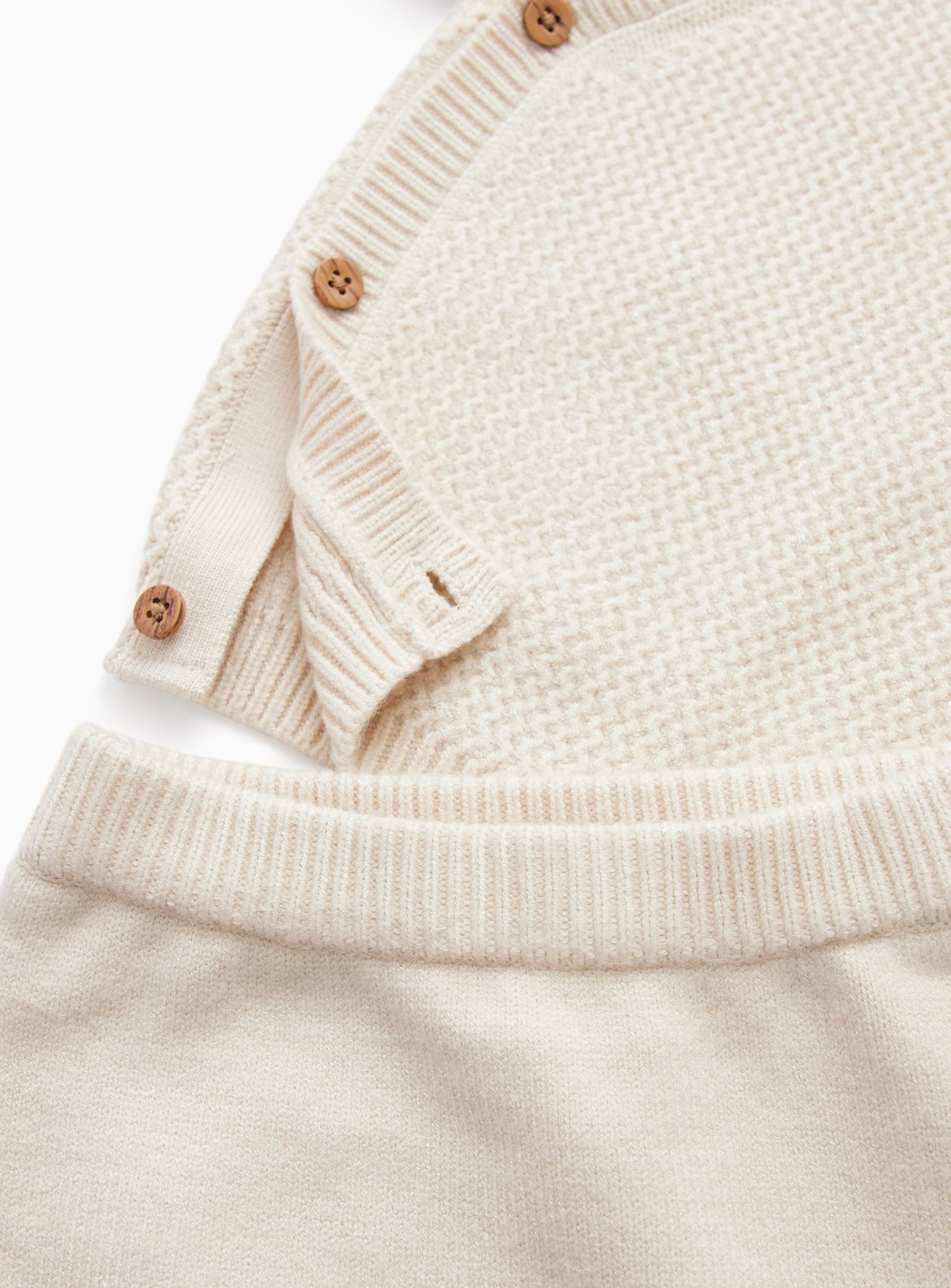 Knitted Crewneck Top & Bottoms Set 6-9 months - Image 2 thumbnail
